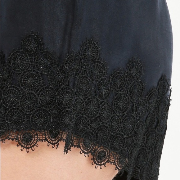 STONE COLD FOX  NAVY LACE JUMPER - Picture 7 of 7